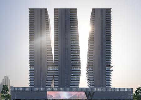 Dubai Harbour Bestlage- W Residences - 240527-backside-portrate-10