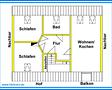 3-Raum-Wohnung mit Balkon Nähe Wasserturm (Klimaanlage incl.) - 3-Raum Wohnung in Köthen