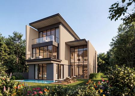 The Orchard, 6-Zimmer-Estate-Villa
mit Pool und Garten in Top-Anlage - V4A_Courtyard View
