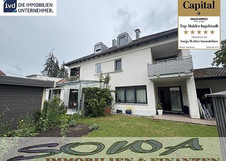 Stadtzentrum - Doppelhaushälfte mit 5,5 Zimmern und Garten in Neuburg zu vermieten - Ein Objekt von Ihrem Immobilienpartner SOWA Immobilien und Finanzen