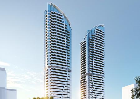 Voll möbliert - Pool - Gym - JVT - Twin Towers