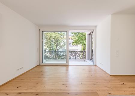 Erstbezug: Großzügige 2-Zimmer-Wohnung mit Balkon und zwei Bädern in begehrter Lage von Obermenzing - Helle 2-Zimmer-Wohnung