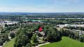 Ehemaliger Gutshof in Rohrdorf – eine Rarität mit unverbaubarem Bergpanoramablick - Blick zum Anwesen