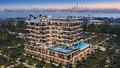Allegro Park auf Dubai Islands -
Pool auf dem Balkon - Aerial_Canal_Night_View_Post_v06