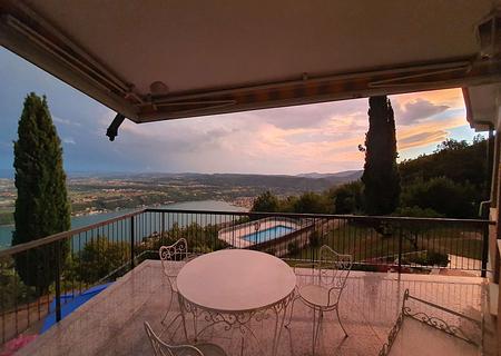 Exklusive Villa mit Einliegerwohnung und Pool am Gardasee - Terrasse