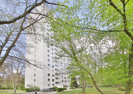 Wohnen mit Aussicht – helle 3-Zimmer-Wohnung mit Loggia und Garage in der Waldstadt - Ansicht