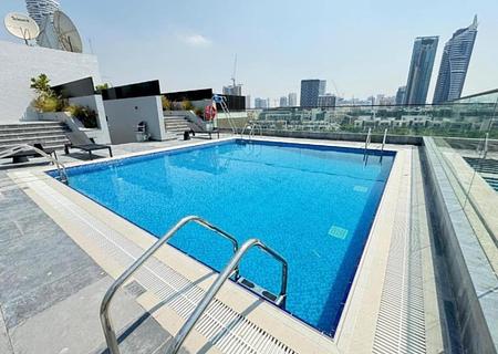 Deutscher Inhaber - Erstbezug Ende 2024 - Jumeirah Village Circle - Komplett eingerichtet - sofort einziehen oder vermieten - Rooftop Pool