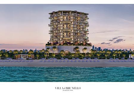 Erste Strandlage - ein Juwel auf Dubai Islands - 01 Poster BRUNELLO