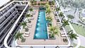 2 Zimmer plus Home office - Sport City - top view swimming pool