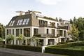 Neubau: Luxuriöse, großzügige 3-Zimmer-Gartenwohnung mit Spa-Möglichkeit im Souterrain - Ensemble aus zwei Stadtvillen (Visualisierung)