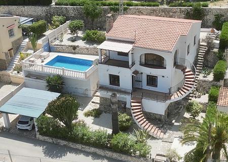 Villa mit Meerblick in ausgezeichneter Lage in Calpe