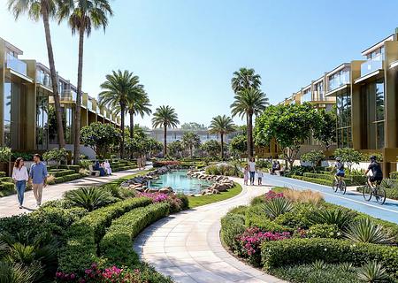 Townhaus in überragender Community -Tilal -Academic City - Tilal Binghatti - Oasis-4