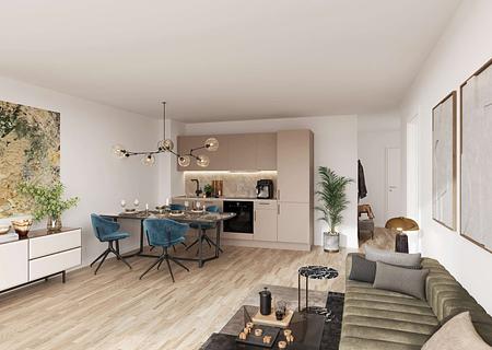 Ihr neues Zuhause mit Licht, Komfort und Balkon. - Einbauküche bereits inklusive