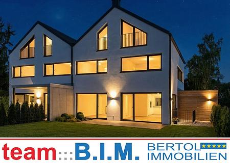 Exklusives Architekten - Einfamilienhaus | Baujahr 2019 | In der Gautinger Waldvillenkolonie - Titel night