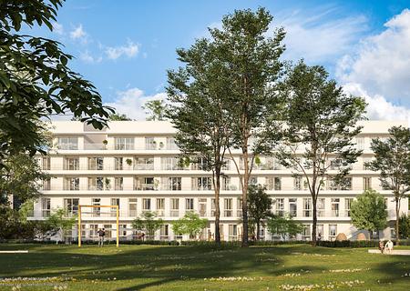 Moderne 2-Zi-Whg. mit Duschbad und Loggia - Illustration 1