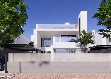 Luxusvilla an der größten künstlichen Lagune Europas - Exterior