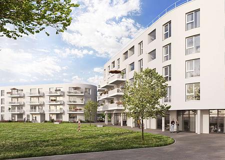 Zwei Zimmer, 53,05 m², viel Flexibilität – mit Balkon | 2. OG - Grün. Wert. Zukunft.