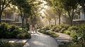 7-Zimmer Doppelhaushälfte mit Garten in begrünter Wohnanlage - Forest walkway 1