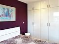 Chic möbliertes Single-Apartment mit Balkon, in Neuried bei München. - Schlafen