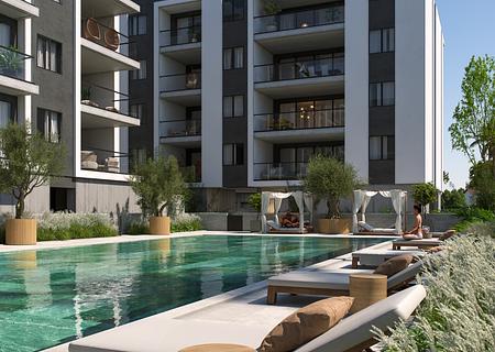2-Zimmer Neubau - 450 m zum Strand-Pool - Gym - Sauna - 2 km Golfplatz - ACE_VIEW 08_ LEMONADE