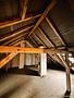 Reserviert!!! Rohbaudachboden mit 120 m² Grundfläche in München Schwabing-Freimann zu verkaufen! - Blick zum Südgiebel