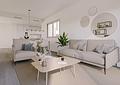 Penthouse-Wohnungen mit 3 Schlafzimmern, Dachterrasse, Fußbodenheizung in Bädern, Klimaanlage und Gemeinschaftspool nur 300 m vom Strand