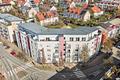 Helle 3-Zimmer-Dachgeschosswohnung in Frankfurt-Preungesheim - Straßenansicht Luftbild