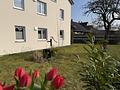 Wunderschöne Gartenwohnung vor den Toren Münchens in Ellgau bei Augsburg - Eigener Obstgarten im Frühlingzur Westseite