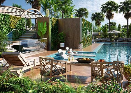 Dubailand -  Fertiggestellter Neubau -
Sofort Einzugsbereit - 2 POOL CAMERA 2