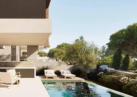 Villa mit Pool in Hanglage in Limassols
renommiertestem Küstenviertel - Ridge brochure-57