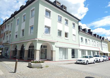 Gewerbeflächen in bester Lager, in der Fußgängerzone von 83395 Freilassing - frei ab sofort - Ansicht