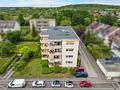 ++ Familienfreundliche 4-Zimmer-Wohnung mit Balkon ++ - Luftaufnahme Seitenansicht