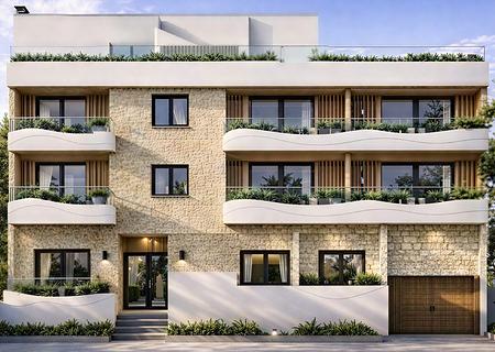 Wohnung 100m bis zum Meer mit Rooftop Pool - Außenansicht
