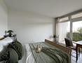 Schwabinger 2-Zimmerwohnung mit Fernblick, Fuchsbau - Schlafraum