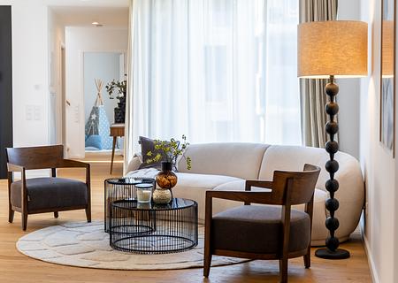 Dachgarten & Ruhe im Premium-Quartier "Kupa": Familiengerechte 5-Zimmer-Wohnung von 2022 - Gemütliche Behaglichkeit