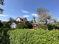 Zweifamilienhaus (vermietet - ca. 6,4 % Rendite) in ruhiger und dennoch zentraler Lage von Langen - Gartenansicht