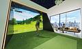 Business Bay 101 - Toplage mit Blick - voll möbliert - GOLF SIMULATOR