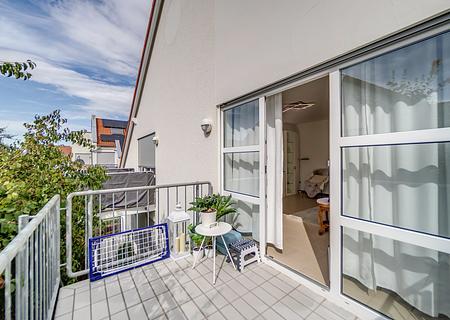 Gepflegte 2-Zimmer-Wohnung mit Balkon und Garagenstellplatz in Worms - Balkon
