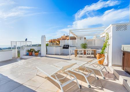 ***Schönes Penthouse mit Meerblick und Dachterrasse in San Agustin***