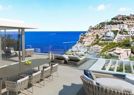 Mallorca Neubau Villa mit Meerblick in Port Andratx zu verkaufen