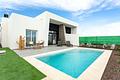 Doppelhaushälften mit 3 Schlafzimmern, 2 Bädern, Dachterrasse, Keller, Klimaanlage und Privatpool in der wunderschönen Golfanlage La Finca Resort