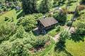 Charmantes Blockhaus in Spiegelberg: Auszeit, Weitblick und Natur pur auf großem Grundstück erleben! - Luftbild