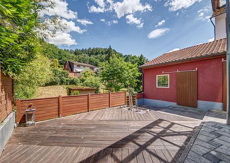 Perfektes Einfamilienhaus mit großem Sonnengrundstück sucht junge Familie! - Terrasse