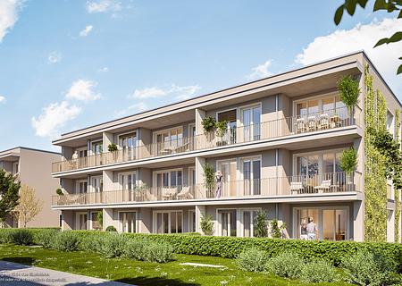 2-Zi.-Gartenwhg. mit großzügigem Wohn- u. Essbereich u. Terrasse in Südausrichtung - Illustration 1