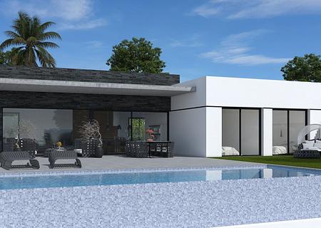 Rojales Großzügige und elegante Villen mit 3 Schlafzimmern, privatem Pool und Meerblick