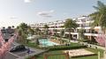 Penthouse-Wohnungen mit 2 Schlafzimmern, 2 Bädern, Dachterrasse und Gemeinschaftspool in sehr schönem Golf-Resort