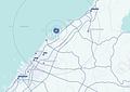 Siniya Island in Bauträger Sobha Qualität - Location plan with Distance Indicator-01