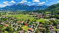 Sonniges Baugrundstück in begehrter Wohnlage von Oberaudorf – evtl. teilbar in 2x GS für je ein EFH - Blick aufs Grundstück 