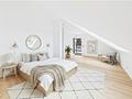 MODERNES STADTHAUS mit 5 Schlafzimmern und 230 qm Wohn-/Nutzfläche - Schlafzimmer im Dachgeschoss (Visualisierungsbeispiel)