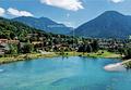 Sonniges Grundstück mit Altbestand in erster Reihe am Tegernsee - Blick vom See